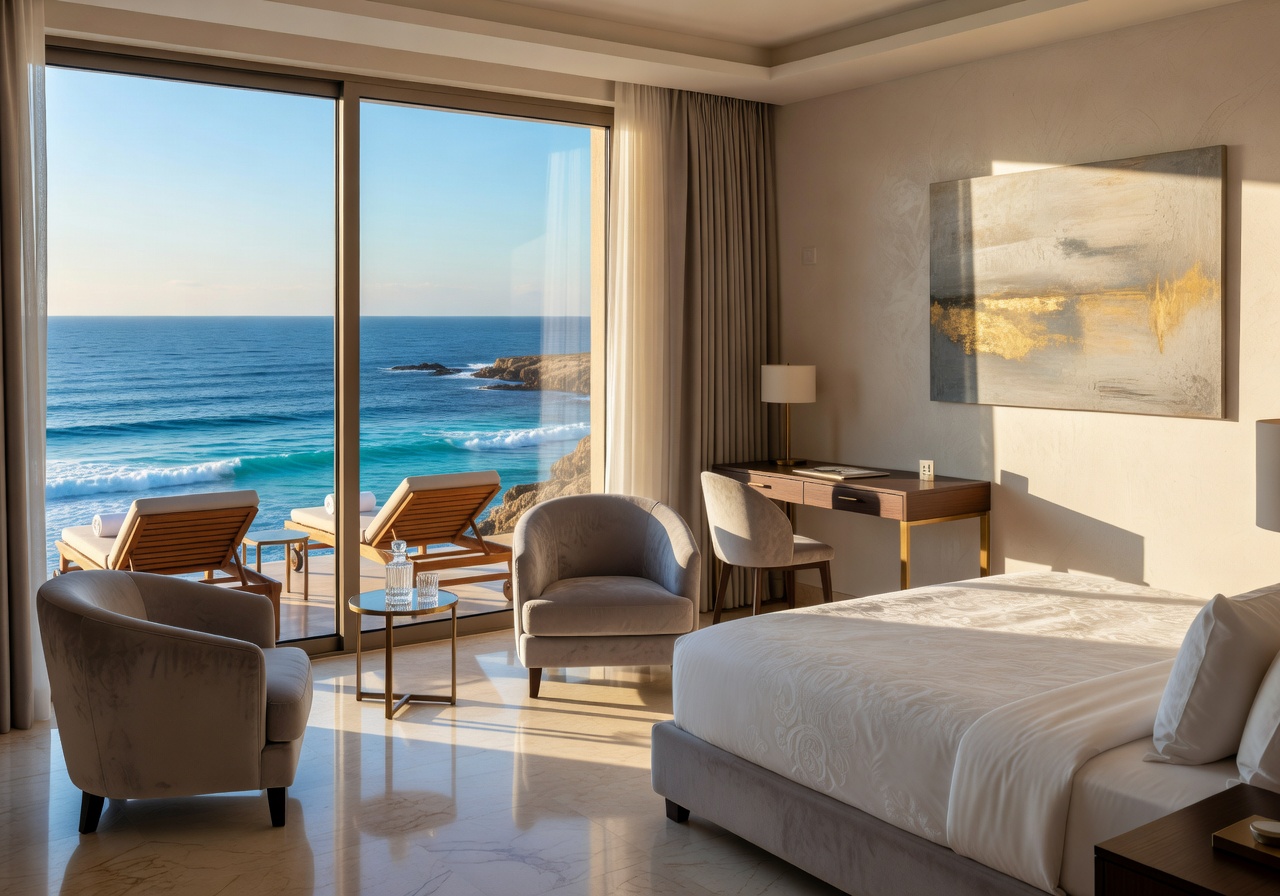 Westin Dragonara Malta oceanfront luxury room